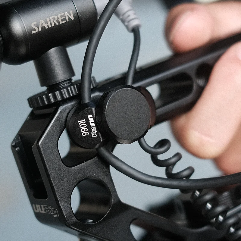 UURig R066 Universal 1/4 Screw HDMI Type-C Microphone Cable Lock Clip Clamp Top Handle Camera Cage | Мобильные телефоны и