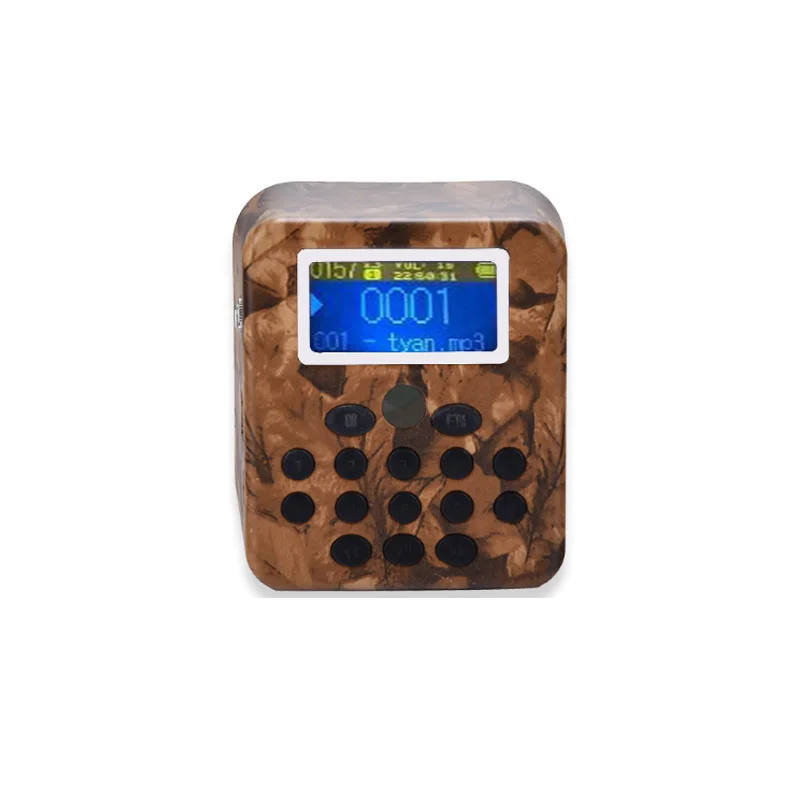 

PDDHKK Camouflage Bird Decoy Caller 50W 150dB Mp3 Player 210 bird sounds DC 12v Powered Hunting Lure Duck Goose Predator Sound