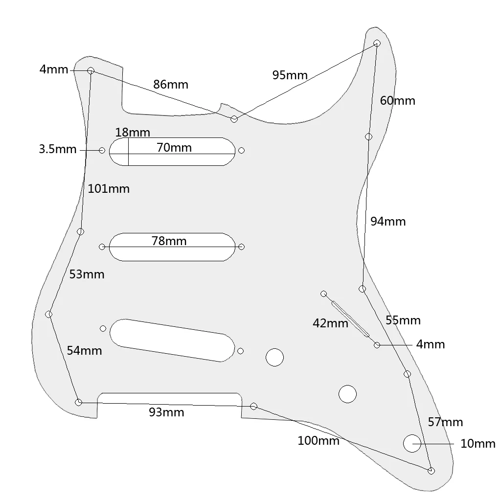 

Genuine 62 Pickguard Shield Aluminum Made In USA +Free Guitar Method