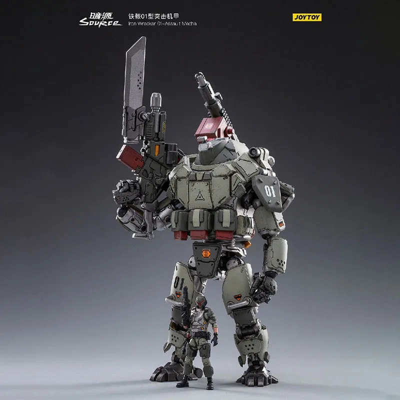 

For Nov JOY TOYS 1/25 JT1408 Assault Mech with Movable Action Figure Toy Model for Fans Collection