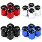 Колпачки на клапаны автомобильных колес, 4 шт.