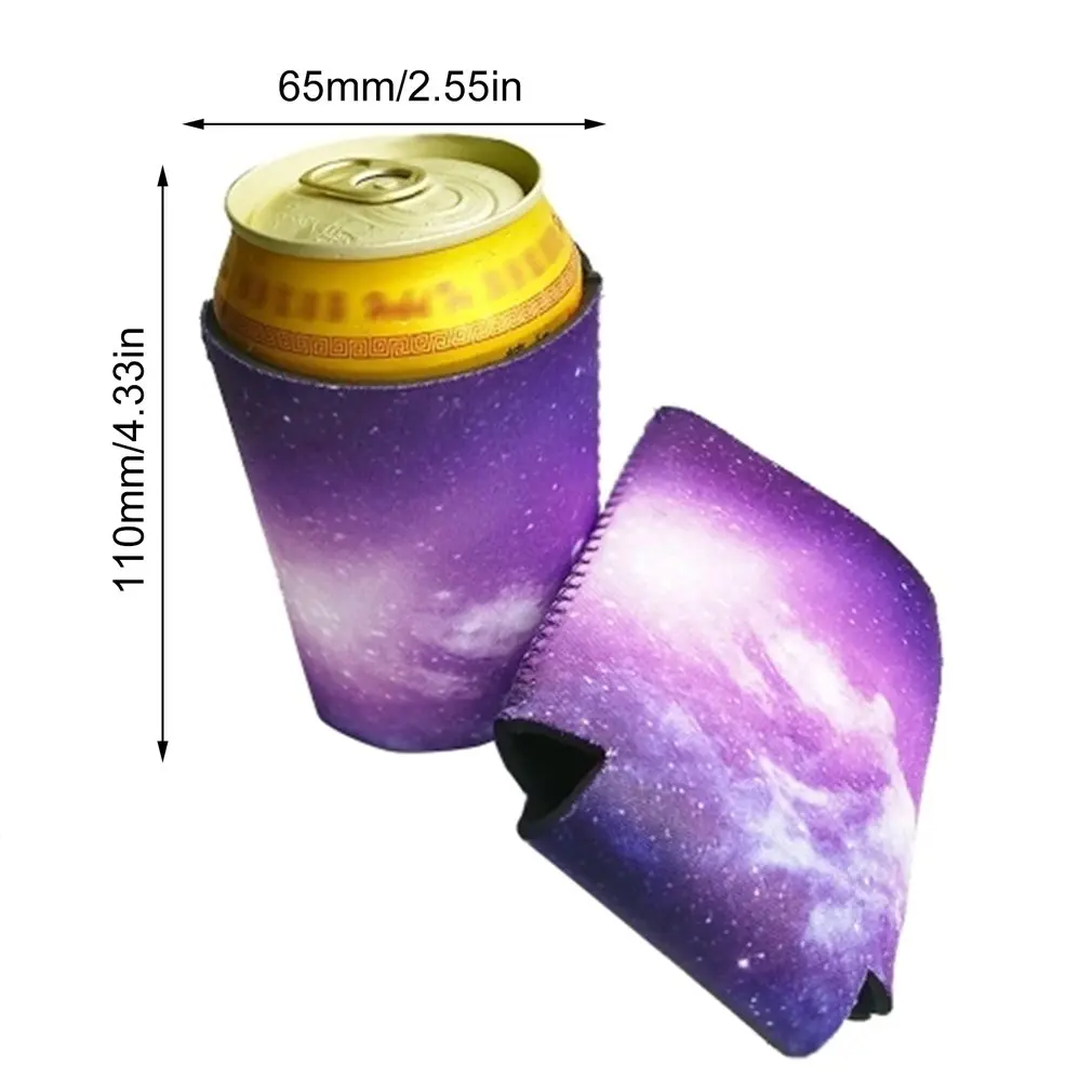 1 шт. Galaxy Printing держатель-кулер для банок пива вина для напитков бутылка крышка рукава вечерние украш чехол