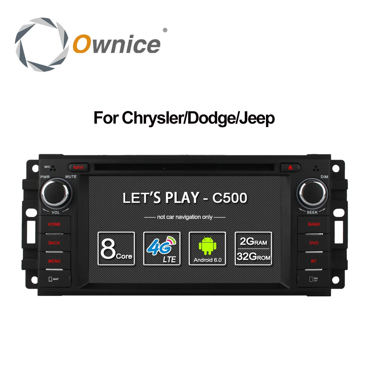 Автомобильный dvd плеер Ownice C500 Android 6 0 Восьмиядерный для Jeep grand wrangler 2015 патриот