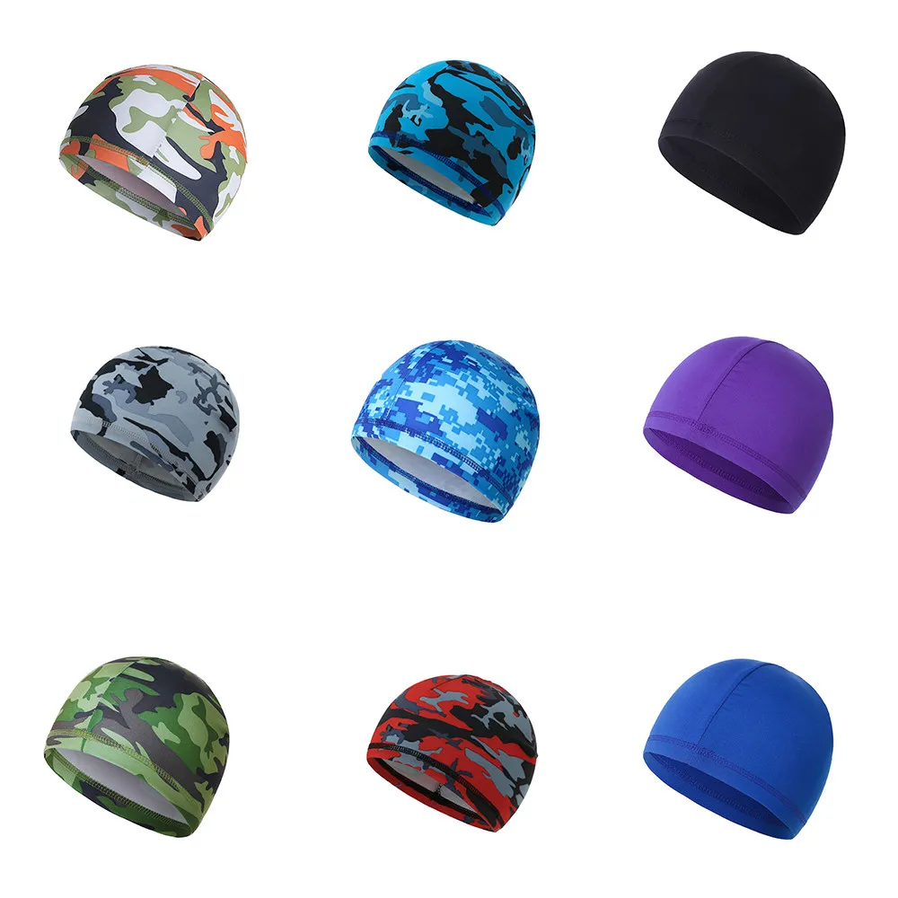 

Outdoor Beanie Cycling Men's Cap Bicycle Lining Quick Drying Helmet Inner Hat Men's Bandana Summer Breathable Sports Lady Cap