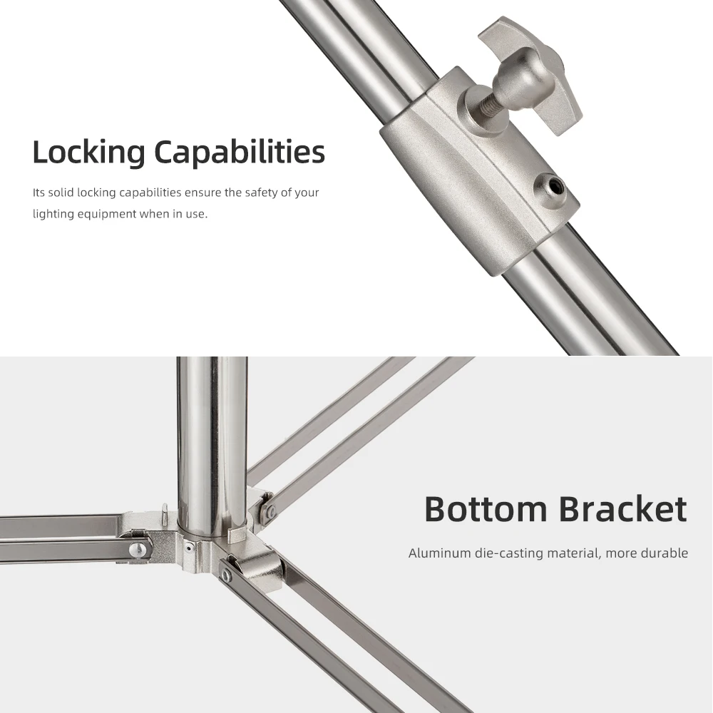 Штатив из нержавеющей стали для освесветильник 2 70 м шт.|Аксессуары фотостудии| |