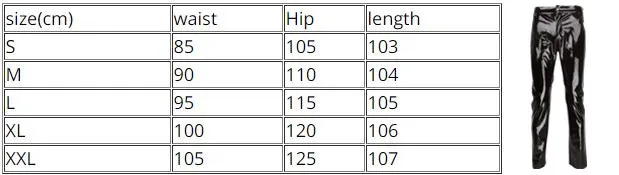 Модные сексуальные шорты из лакированной кожи на молнии для мужчин эротические