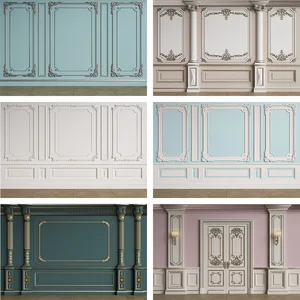 Фон для фотосъемки Mehofond белые европейские настенные панели Новорожденный ребенок портрет фотостудия деревянный пол фоновый реквизит