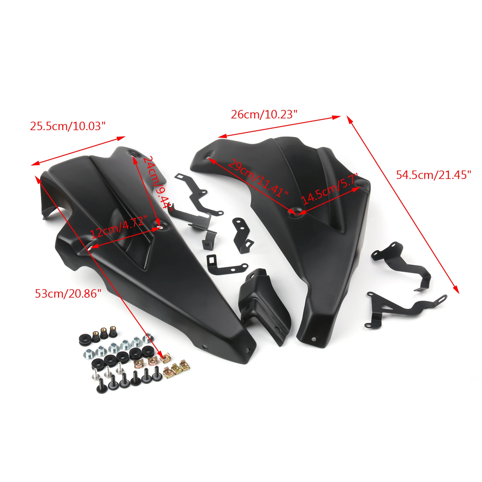 Artudatech левая и правая боковая Нижняя панель обтекателя Для Kawasaki Z900 2017 2018 2019