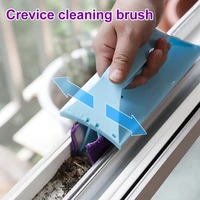 new window gap cleaning brush set handheld foldable groove cleaning brush washing windows sill gap track brush cleaning gadget