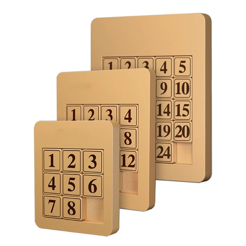 1PC Portable Magnetic Puzzle Kid’s Game Board Early Education Number Klotski | Игрушки и хобби