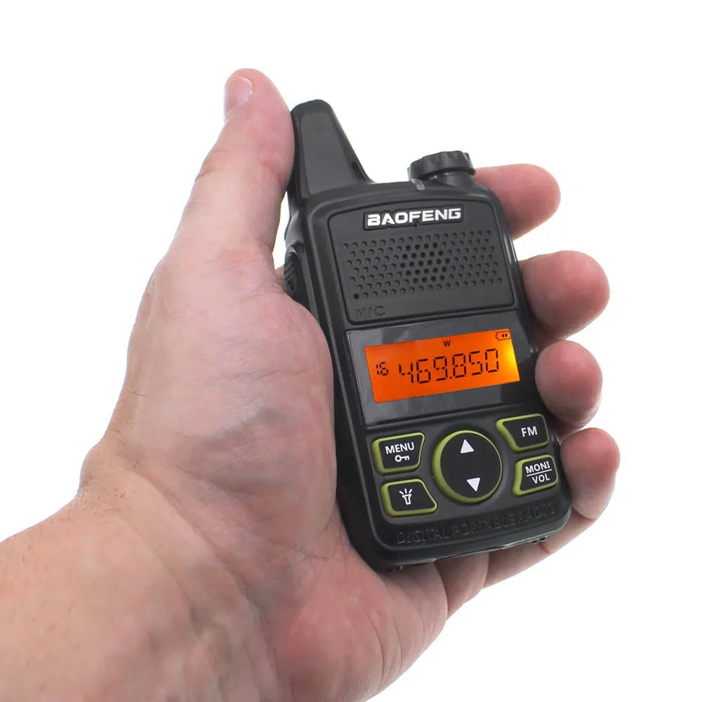Портативная рация BAOFENG T1 частота 400-420MHZ дальность 3-5 км в комплекте 2 шт. | Мобильные