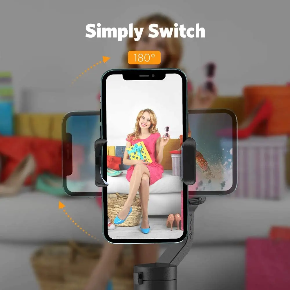 Штатив-Стабилизатор Hohem iSteady X легкий складной 3-осевой для смартфона iPhone 11 pro max Xs 12