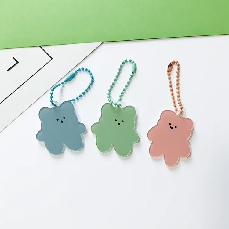 Ins Мягкий конфеты медведь милый брелок для ключей мультфильм креативная сумка