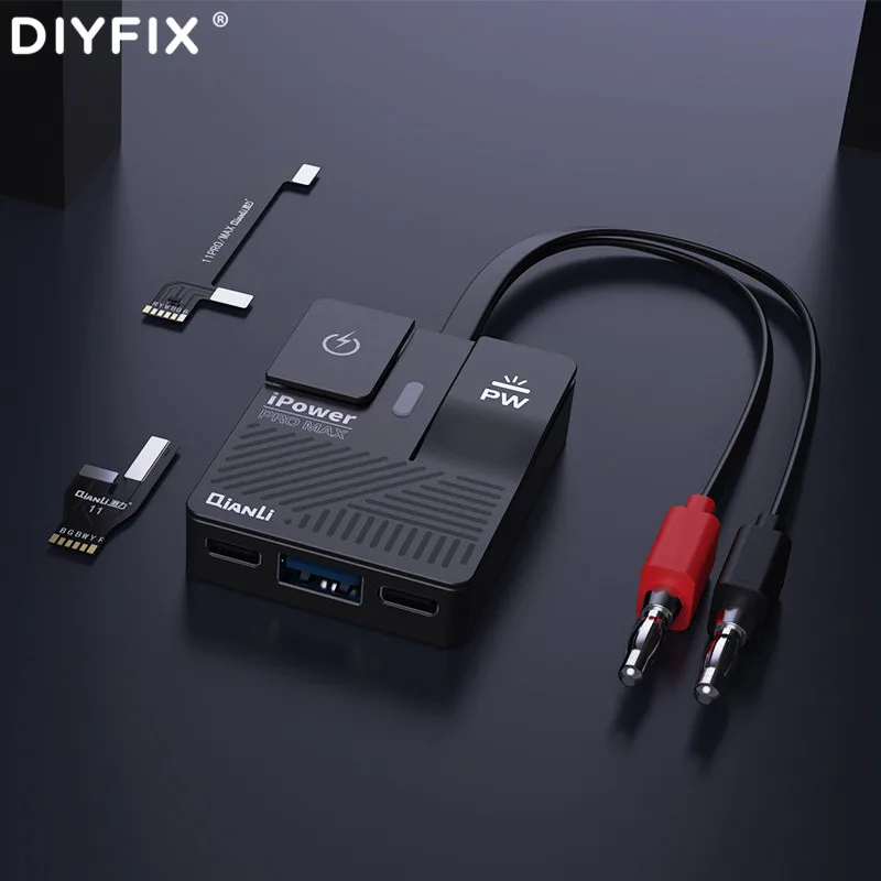 

DC Power Supply iPower Pro MAX Test Cable for iPhone Xs Max 8G 8P X 7G 7P 6S 6SP 6G 6P DC Power Control Wire Line One Key Boot