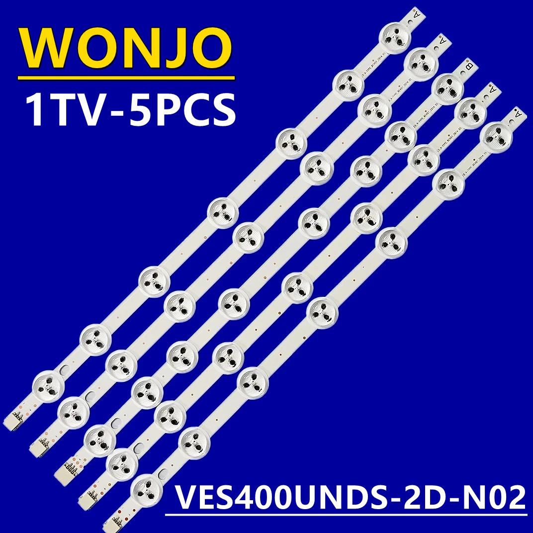 

LED Backlight strip lamps For Vestel 40"TV VES400UNDS-2D-N02 VES400UNDS-2D-N03 VES400UNDS-2D-N04 LT-40C750 40DLED_A-TYPE B