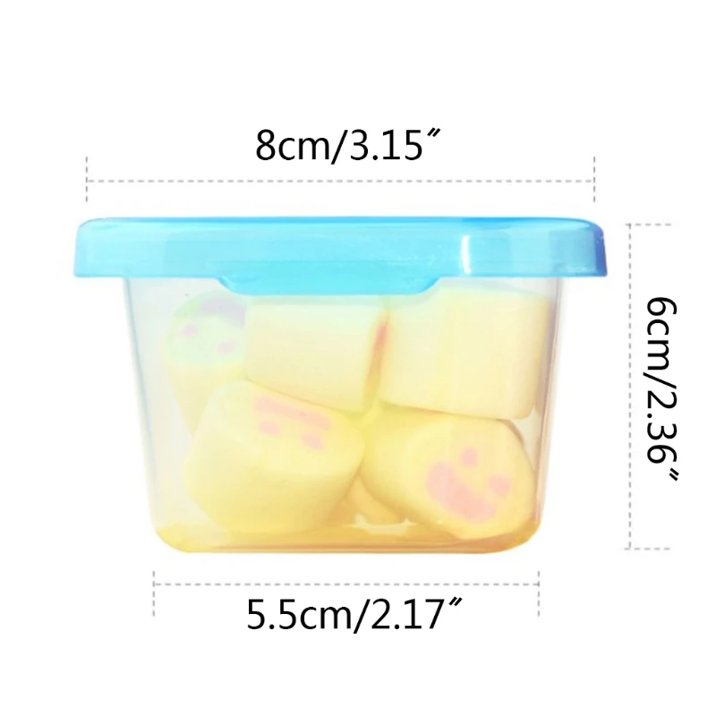 

Children Baby Food Container Refrigerator Freezing Cubes with Tray Storage Box