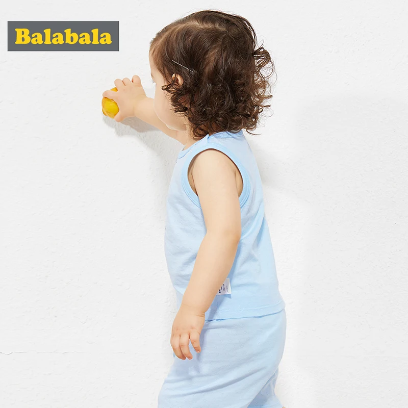 Balabala/Пижамный комплект для мальчиков костюм из двух предметов с короткими