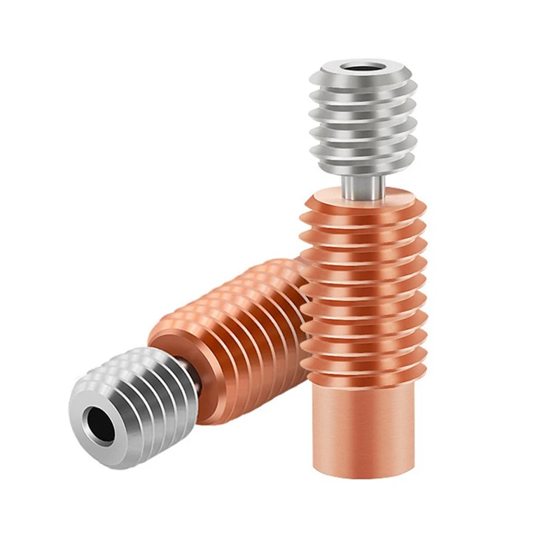 

2 шт., металлические нагревательные блоки для 3D-принтера 1,75 мм