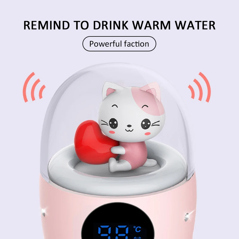 Умный термос с USB портом для домашних животных чашка отображением температуры