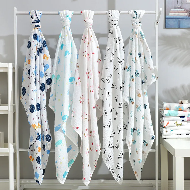 

For Babies Accessories Newborn Cocoon Swaddling Baby Blankets For Newborns Baby Swaddle Wrap Hydrophilic Cloths Muslin Cotton