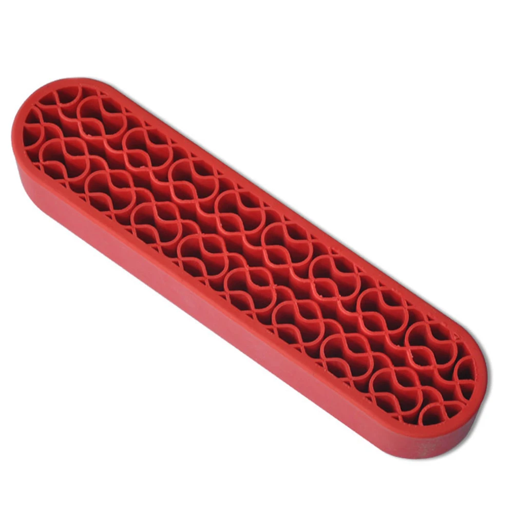 

Display Stand Storage Case Desk Organizer Silicone Nail Pen Holder Makeup Brush