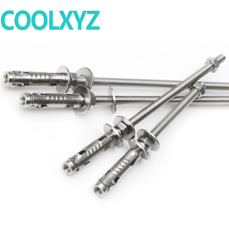 

[M6M8M10M12] 304stainless steel lengthening expansion screw super long ceiling expansion bolt