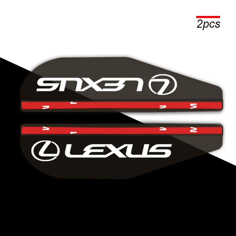 2 шт. автомобильные наклейки на зеркало заднего вида Lexus is220d nx300h ct200h is300h RX300 ES300 UX NX