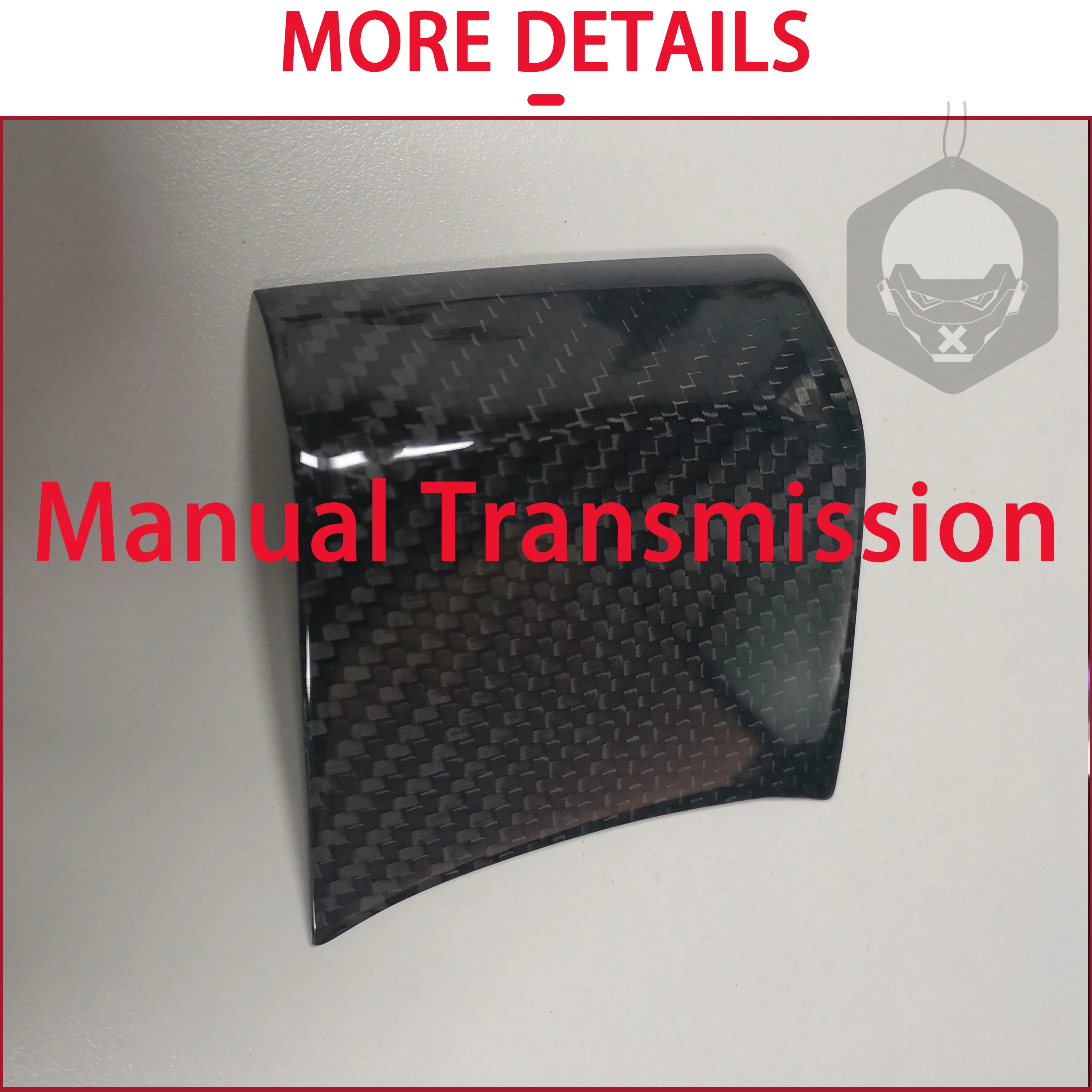 

For Honda Civic 10th Gen 2016-2020 1 Pcs Gear Base Cover Stickers Real Carbon Fiber Black Paste Style Car Interior Accessories