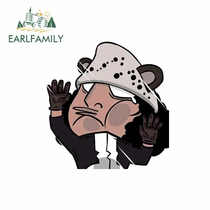 

EARLFAMILY 13 см x 12,5 см для Bartholemew Kuma виниловые наклейки на машину JDM Водонепроницаемый аниме Oem бампер багажник грузовик Графика зимней верхней од...