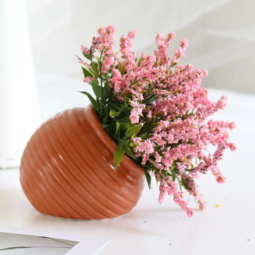 Новый креативный искусственный цветок с горшком искусственные Лавандовые