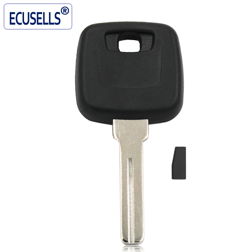 Ключ зажигания чипа ID44 транспондера необработанное полотно заготовки для Volvo