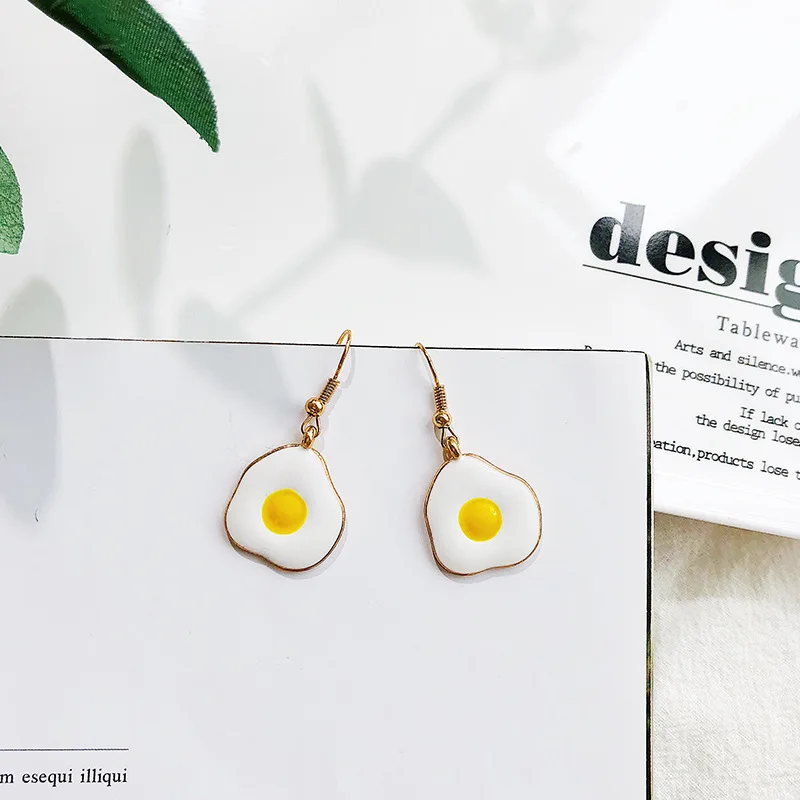 Японский стиль милый Мультяшные сережки звездное небо розовое сердце Вишневое