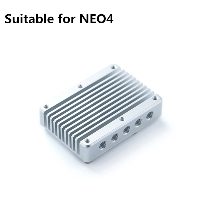Макетная плата NanoPi M4/NEO4/MBV2/M4B специальный радиатор охлаждения Подарочный винт