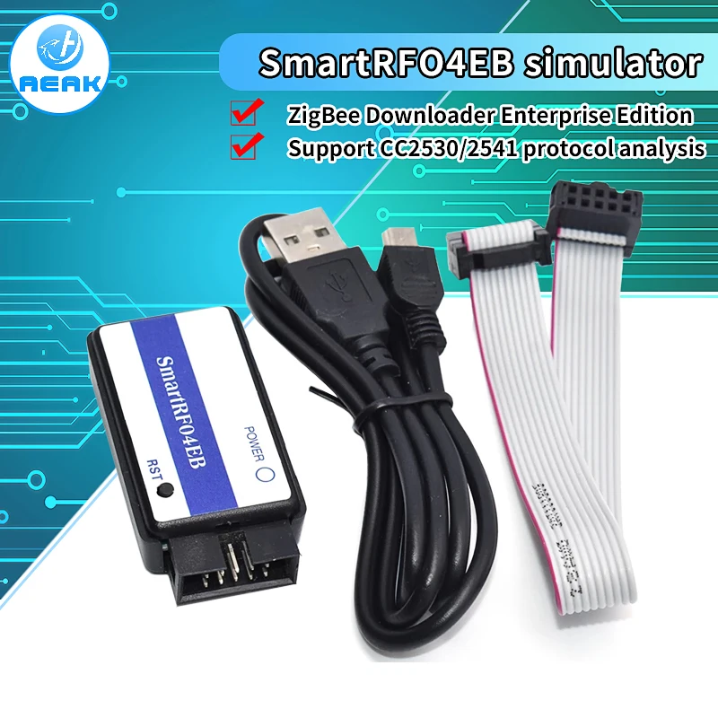 Эмулятор зарядного устройства SmartRF04EB CC1110 CC2530 ZigBee с USB-модулем поддержкой MCU M100