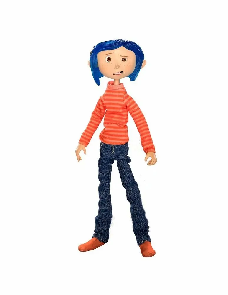 Полосатый свитер Coraline The Secret Door y la Puerta секретная дождевик снять экшн-Фигурки