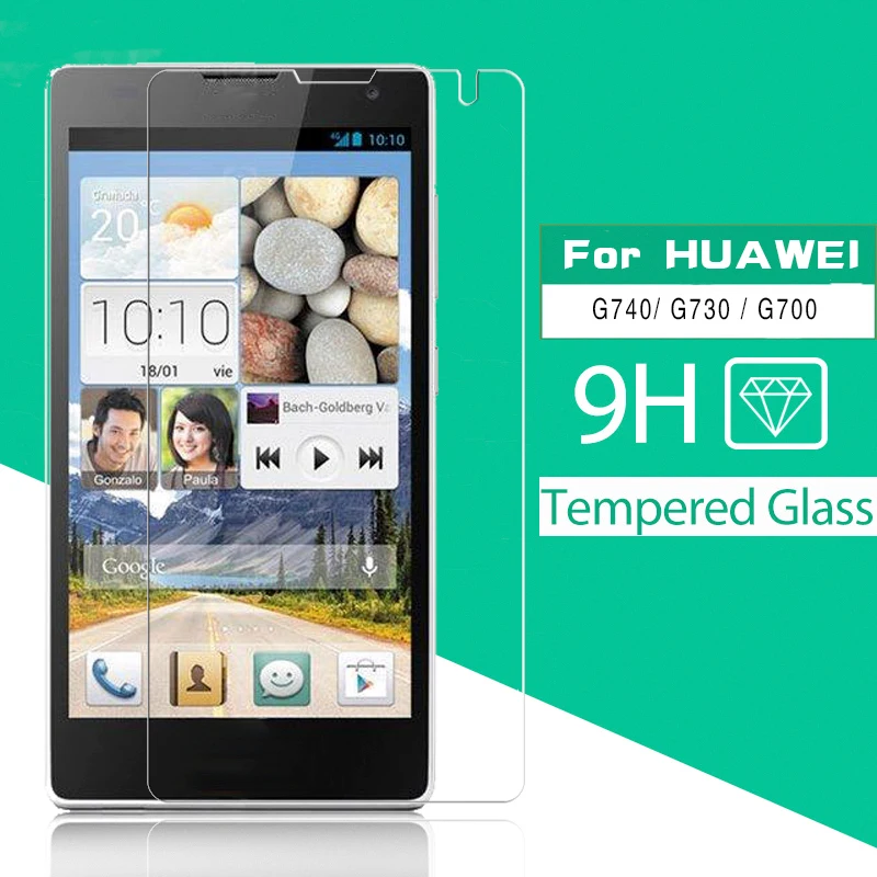 Высококачественное закаленное стекло для Huawei G740 G730 U10 G700 Защитная пленка экрана