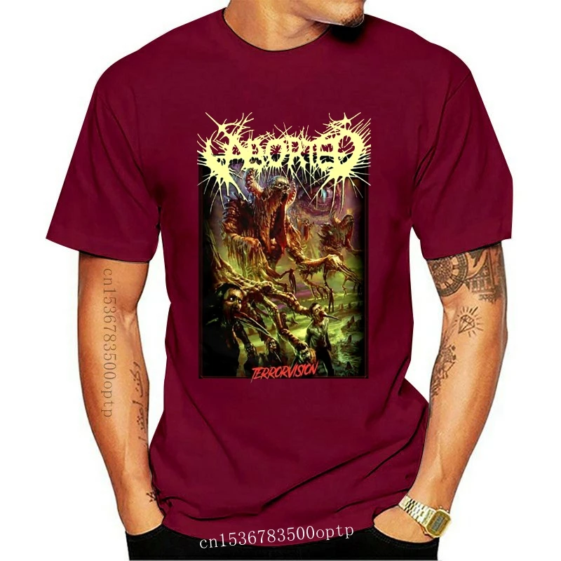 

New Aborted 'Terrorvision a legend of pure terror ' (Black) T-Shirt