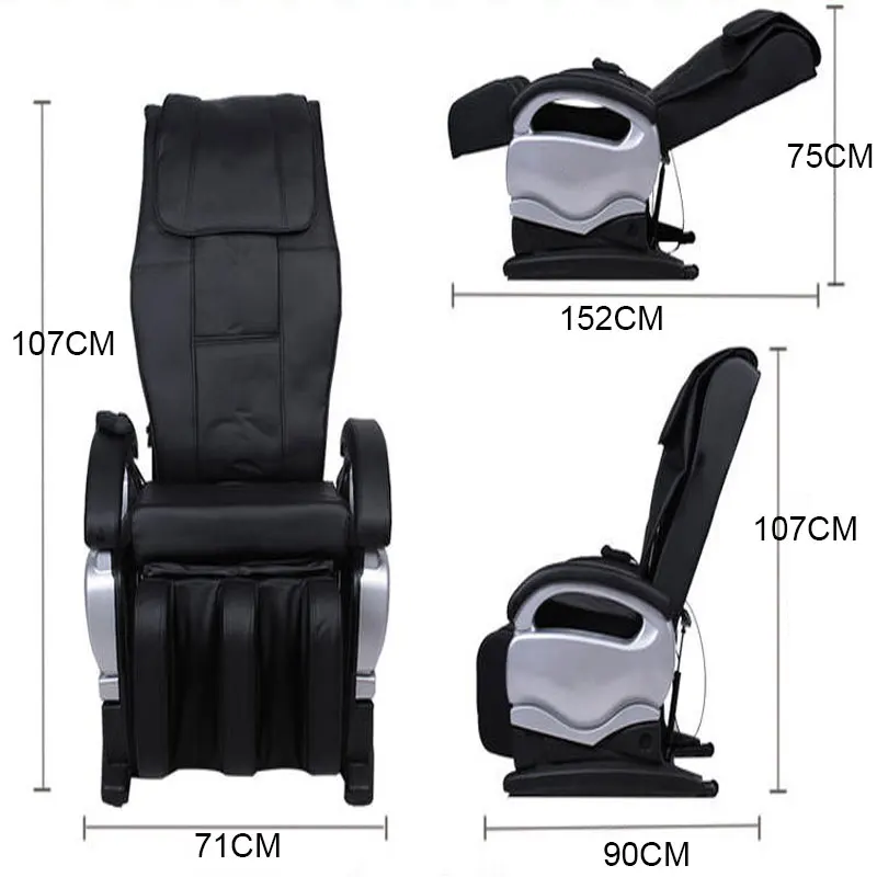 Домашний разминающий массажный диван многофункциональный горячий массаж тела