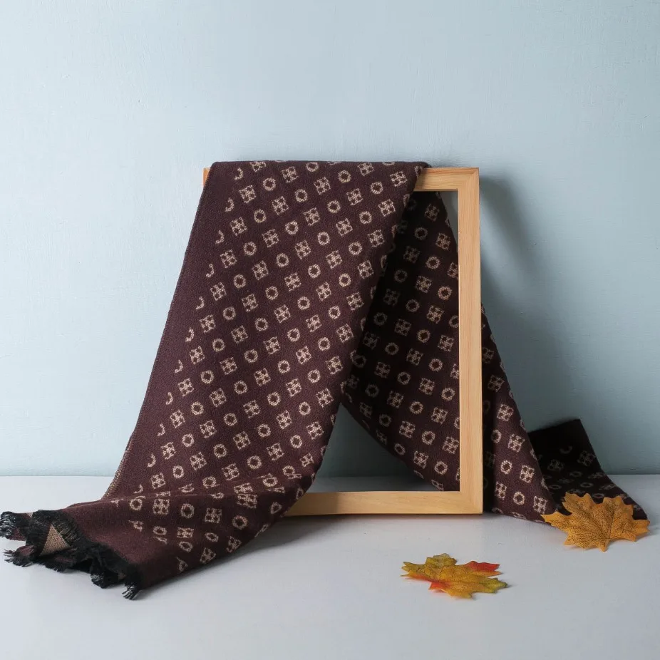 2021 роскошный брендовый дизайнерский мужской шарф кашемировые шарфы зимний