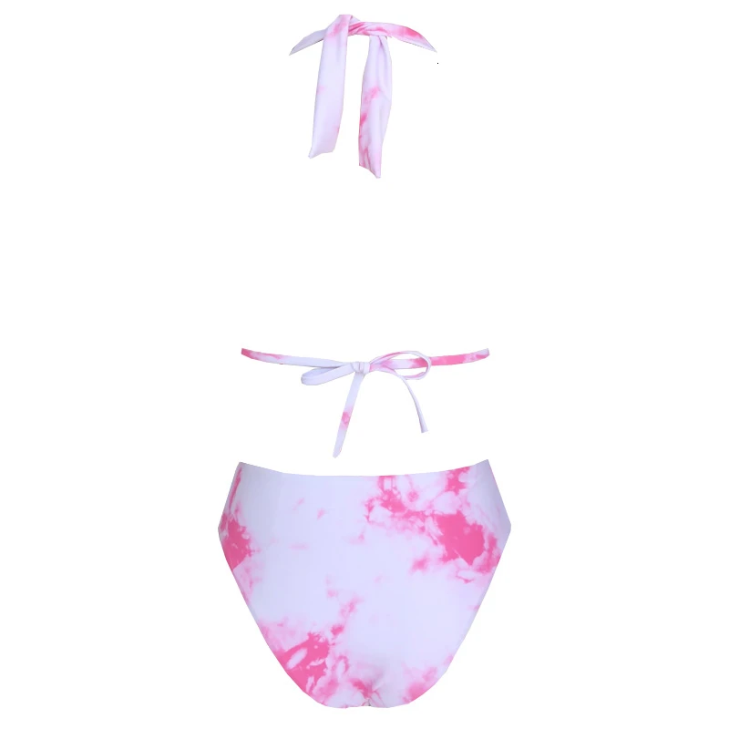 

New Print Graffiti High Waisted Swimsuit Brazilian Bikini Female Swimwear Girls Beach Bikinis Bathing Suit Women Swimming Suit