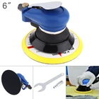 6 дюймов-вакуум матовая поверхность 9000 обмин пневматическая шлифовальная машина случайная орбитальная шлифовальная машина колодка, опорная пластина тормозных колодок Полировочная шлифовальная для восковой депиляции