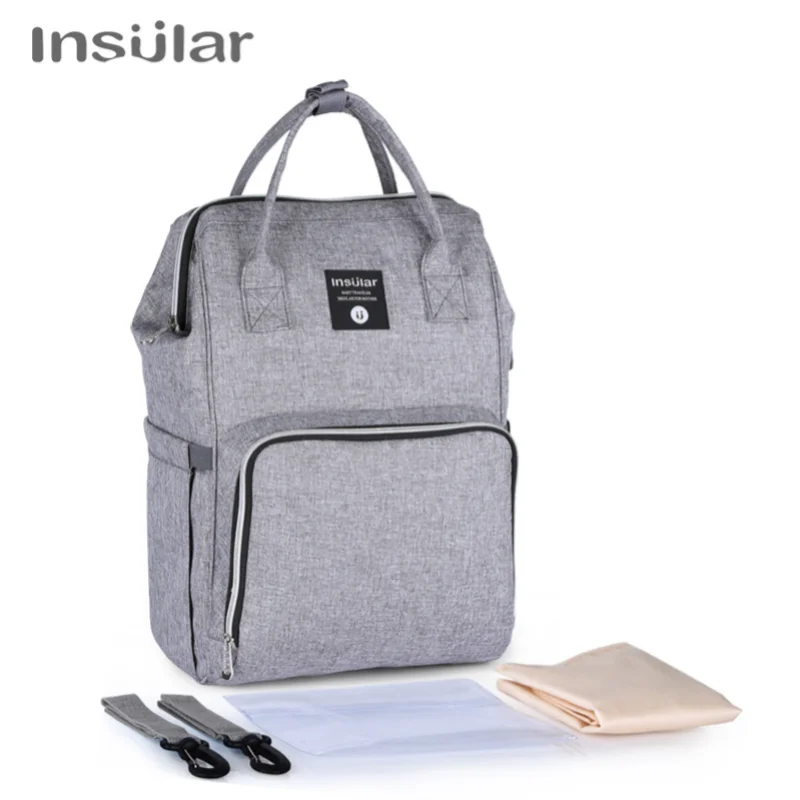 

Insular New Large Capacity Mummy Maternity Nappy Bag Mommy Bag Baby Changing Backpack Diaper Bag travel Organizer for Mother Mom