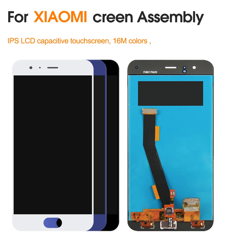 Для 5,1" Xiaomi mi 6 Xiao mi 6 ЖК-дисплей+ сенсорный экран панель дигитайзер Замена для Xiao mi 6 mi 6 дисплей