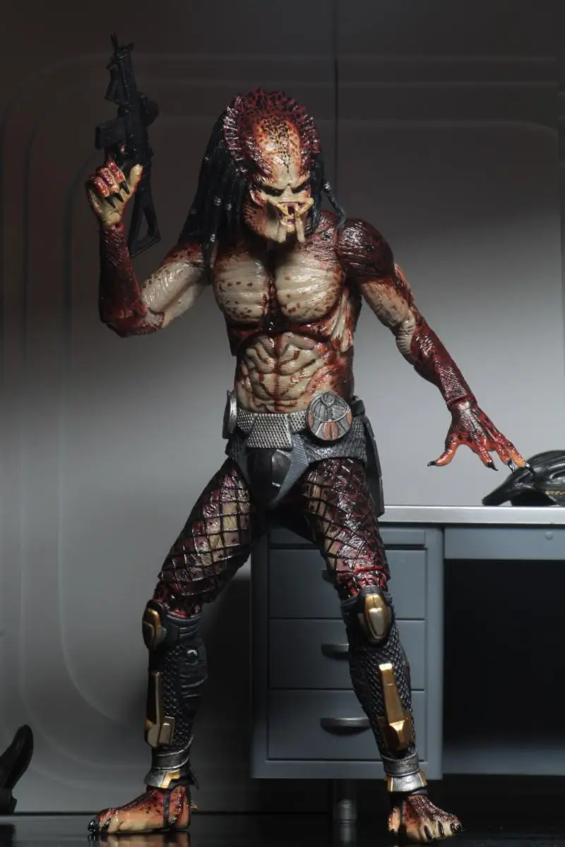 Фильм NECA LAB ESCAPE беглец Хищник с светильник светодиодный маска коллекционные