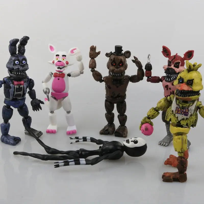 Five Night At Freddy's Figure Toy наборы моделей Bonnie Foxy экшн игра Freddy фигурка кукла из ПВХ для