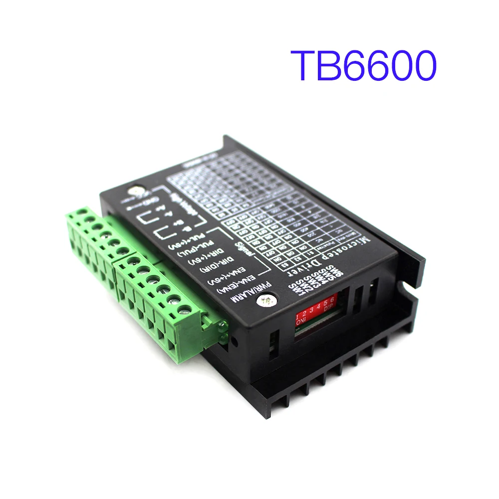 Драйвер шагового двигателя TB6600 Nema 23 34 42/57/86 Nema17 4A DC9-40V 1 шаговый двигатель с ЧПУ