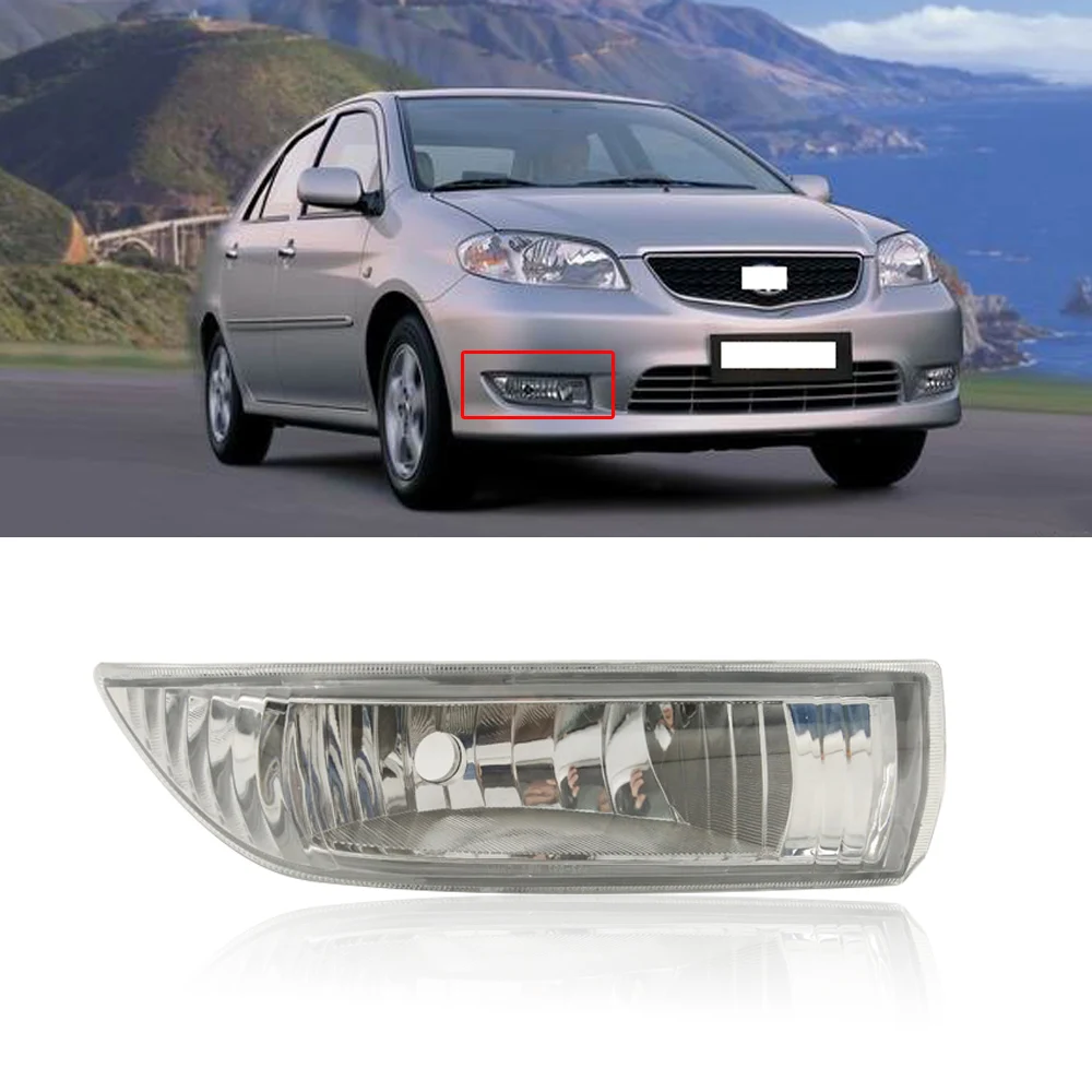 CAPQX для Toyota VIOS SOLUNA 2002 2003 2004 2005 переднего бампера Туман светильник фары ходовой