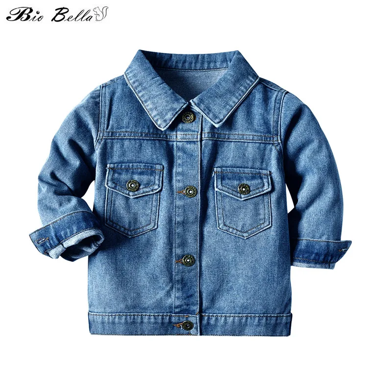 Куртка детская демисезонная с длинным рукавом в ковбойском стиле для мальчиков и