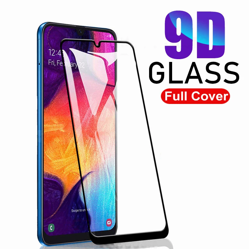 9D Защитное стекло для Samsung Galaxy A10 A20 A30 A40 A50 A60 Защитная пленка экрана A70 A80 A90 A20e M10 M20