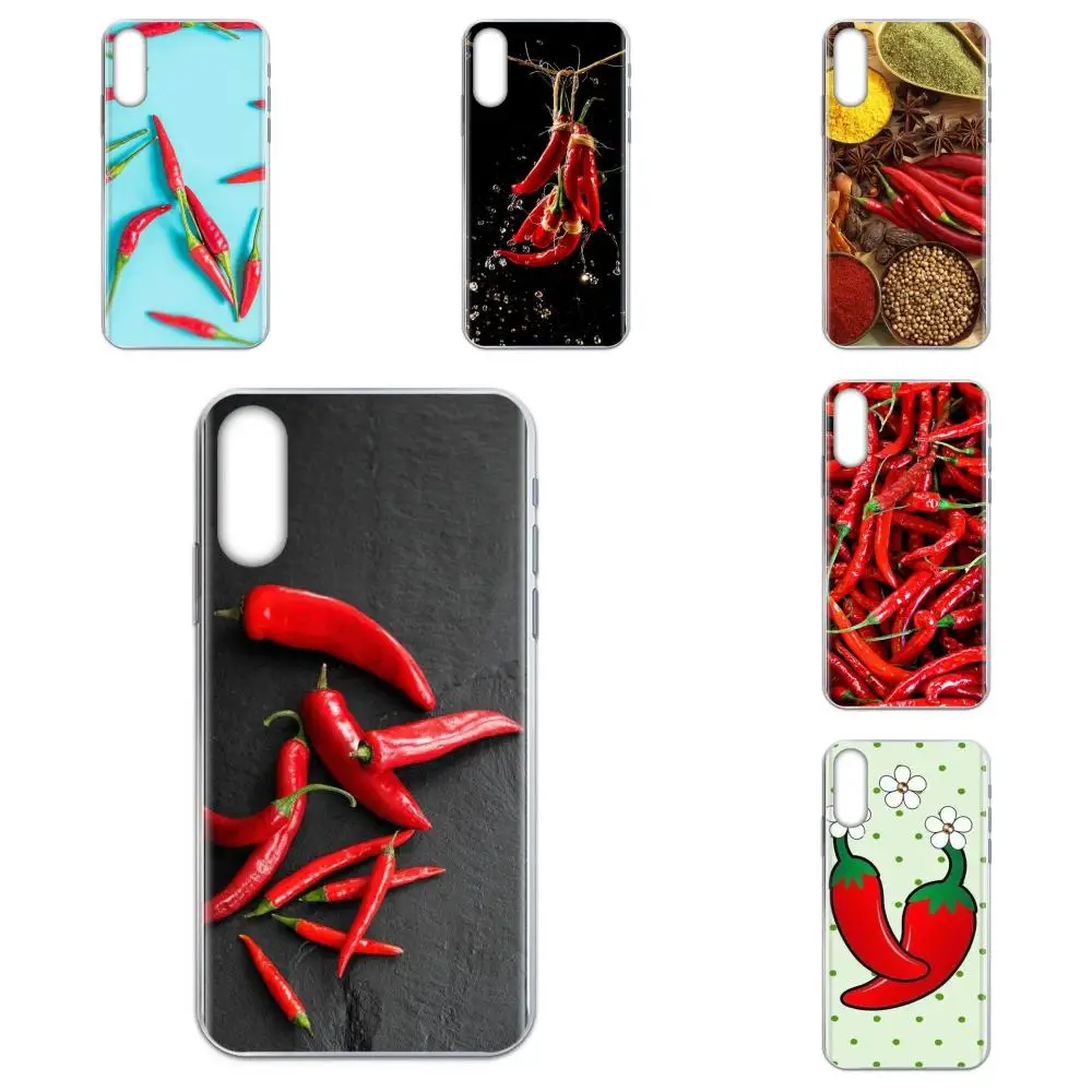 Мягкий ТПУ Модный сладкий перец и красный для Apple iPhone 4 4S 5 5C 5S SE SE2 6 6S 7 8 11 Plus Pro X XS Max